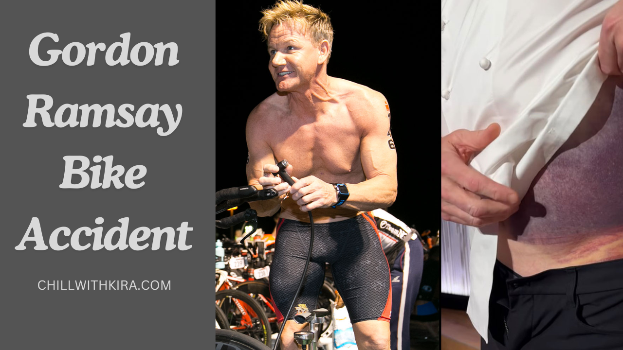 Gordon Ramsay bike accident