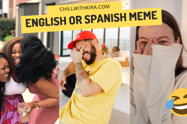 English or Spanish meme