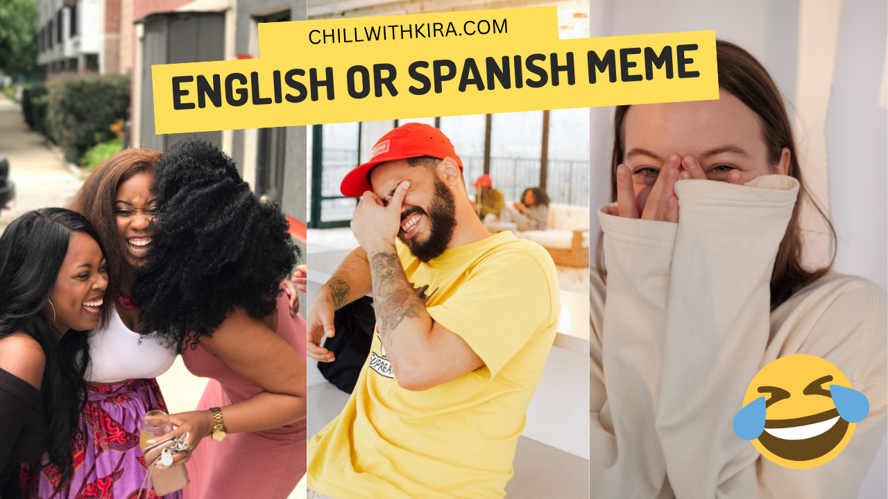 English or Spanish meme