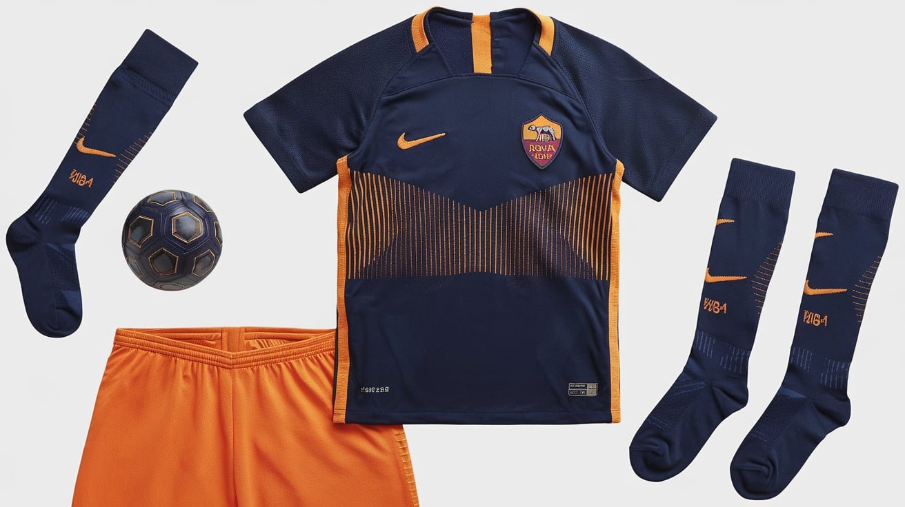 Kids' Size XL or L Nike Roma Third Kit 2019