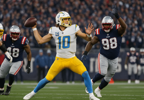 Chargers vs New England Patriots Match Player Stats